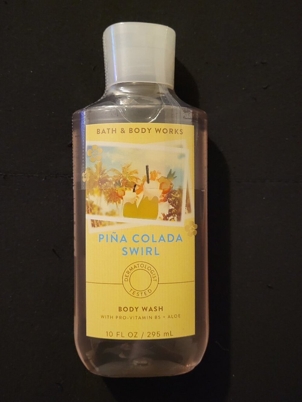 Bath and Body Works Pina Colada Swirl shower gel